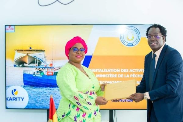 Karity &amp; Co choisi pour numériser les services du ministère de la Pêche en Guinée