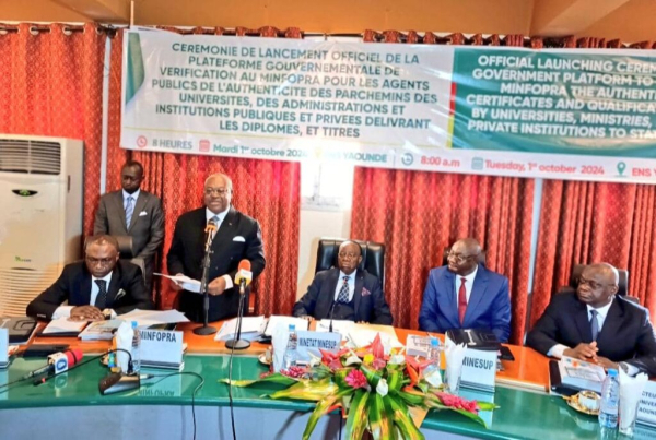 Cameroon Launches Digital Platform to Authenticate Diplomas