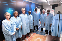 DRC Minister Visits Thales Alenia Space for Satellite Tech