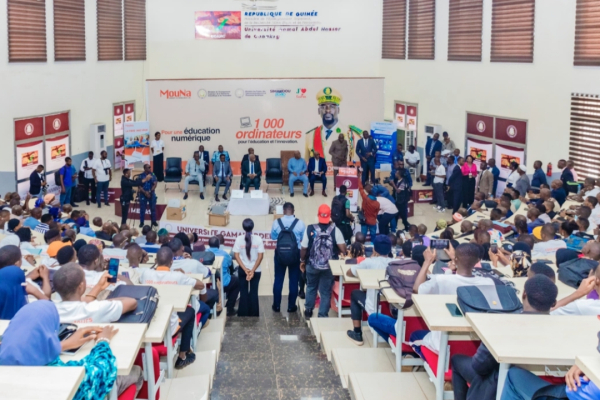 Guinea Donates 1,000 Laptops to University Students to Boost Digital Learning