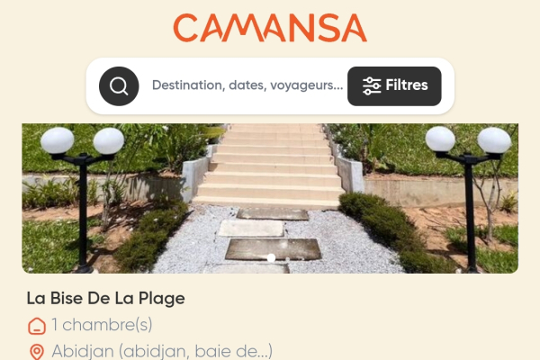 Camansa: The Ivorian Airbnb for Vacation Rentals