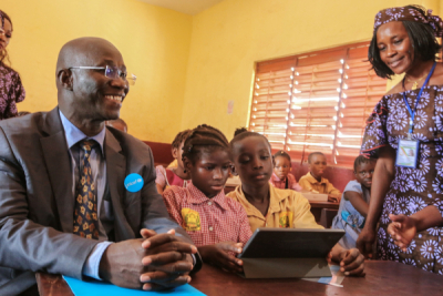 Guinea and UNICEF launch pilot phase of e-learning platform &quot;Learning Passport&quot;